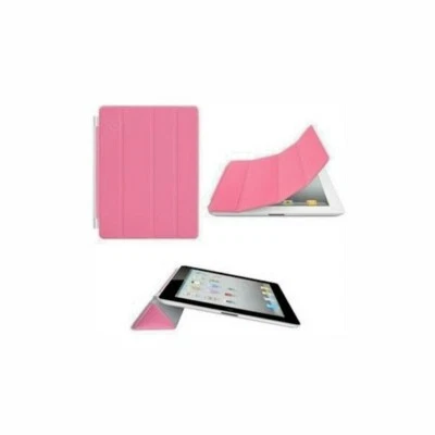 PINK APPLE IPAD 2 IPAD2 QUALITY MAGNETIC SLIM SMART CASE COVER STAND PROTECTOR - image 1 of 2