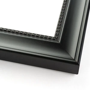 26x34 Frame Black Real Wood Picture Frame Width 1.5 inches | Interior Frame Dept - Picture 1 of 8