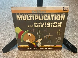 Walt Disney's Multiplication And Division 1969 Vinyl LP RECORD - Imagen 1 de 4