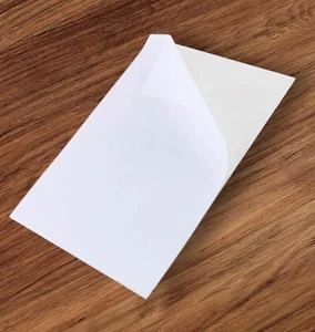 20x Sticker A4 Self Adhesive White Matte - Picture 1 of 3