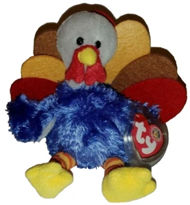 Ty Beanie Baby - STUFFED the Turkey (BBOM November 2006) 5.5" NEW MWMTs - Picture 1 of 7