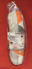 Mabel Home ironing Board Padded Cover, 100% Cotton, 36â€� x 14â€� - Orange & Gray
