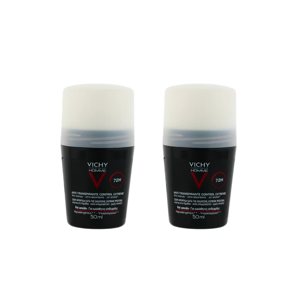 Vichy Homme Intense Regulation Roll-on Deodorant 50ml