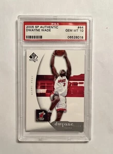 DWYANE WADE 2005 ponte superiore SP autentico #44 PSA 10 gemme come nuovo Miami Heat HOF - Foto 1 di 4