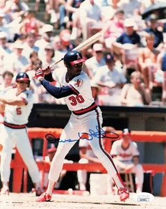 DEVON WHITE (Angels) signed 8x10 photo- JSA NN59811 - Picture 1 of 1