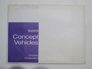 1995 Chrysler Corporation Concept Vehicle Information Package - Picture 1 of 7