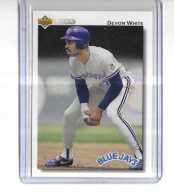 1992 Upper Deck #352 Devon White Toronto Blue Jays - Image 1 of 2