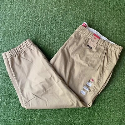 Pantalones Jogger Levi's Para Hombre 4XL XX Chino Pierna Cónica Elastizados Informales Caqui Tostado NUEVO Foto 1 de 4