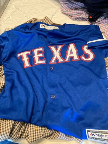 Yu Darvish Texas Rangers  mlb baseball jersey shirt youth medium new Cover