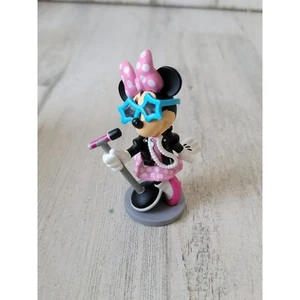Rockstar singer Minnie Mouse pearls Mike sunglasses toy figure - Picture 1 of 5