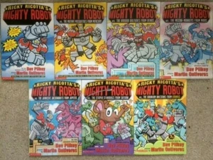 Ricky Ricotta's Mighty Robot series 1-7 set 1 2 3 4 5 6 7 PB lot - Picture 1 of 1