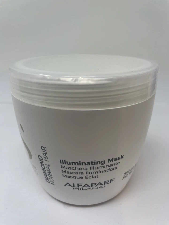 AlfaParf Semi Di Lino Diamond Illuminating Mask 17.4 oz / 500 ml - NEW - Image 1 of 1
