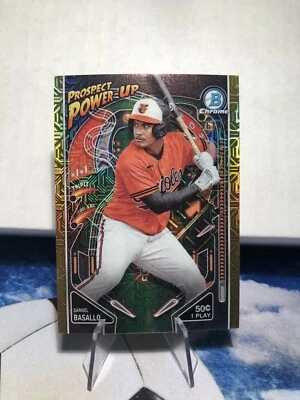 2024 Topps Power-Up Prospects Gold Mojo Samuel Basallo /50 #PP-8 - Image 1 of 2