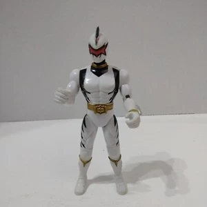 Bandai Power Rangers Dino Thunder white Ranger 2003action Figure - Picture 1 of 7