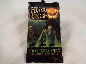 LORD OF THE RINGS CCG MOUNT DOOM SEALED BOOSTER PACK OF 11 CARDS (German) - Picture 1 of 1