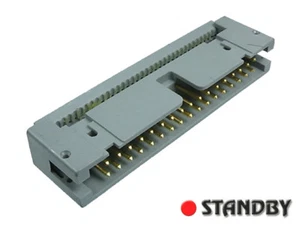 1pc 4634-6001 3M,  Plug IDC Male 34 pin / way, IDC for ribbon cable 1.27mm - Bild 1 von 2