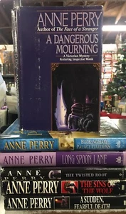 Lot Of 6 Anne Perry Book Club Edition Hard Covers - Picture 1 of 1