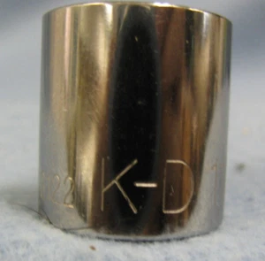 KD Tools 52-3122 ~ Zócalo 11/16" ~ Unidad de 12 Puntos 3/8" ~ Hecho en EE. UU. - Imagen 1 de 5