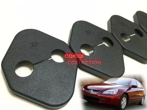 Honda 02~07 Accord sedan 7th generation door lock striker cover 4pcs ◎ - Picture 1 of 3