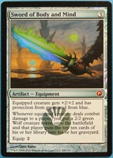 Sword of Body and Mind FOIL Scars of Mirrodin NM CARD (200293) ABUGames