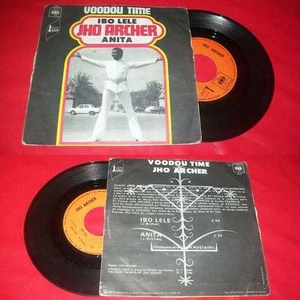 JHO ARCHER - Voodou Time French PS 7' Afro Beat 68  - Bild 1 von 1