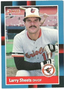 LARRY SHEETS BALTIMORE ORIOLES #273 - DONRUSS NM-MT 1988 - Picture 1 of 2
