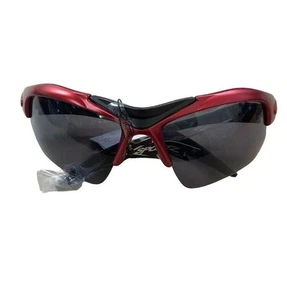 XSportz Para Hombres Negro Rojo Correr Correr Deportes Gafas de sol Monturas de plástico Lentes nuevas con etiquetas - Imagen 1 de 6