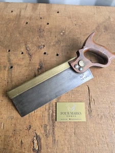 Sierra de espiga trasera de latón de 10" de Spear & Jackson 14 Tpi carpintero carpintero carpintero  - Imagen 1 de 11