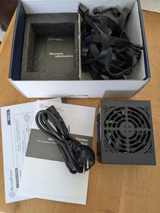 Silverstone SST-SX650-G V1.1 650W PC-Netzteil, Schwarz + Adapterkabel 12HVPWR - Bild 1 von 6