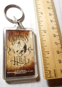 Cypress Hill Keychain 1993 Vintage Lic. button Exchange Key Ring KeyChain - Picture 1 of 4