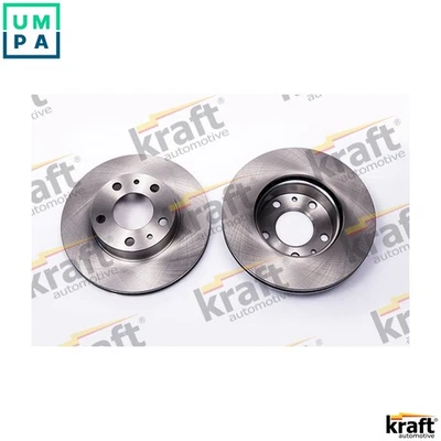 2x BRAKE DISC 6045909 FOR PEUGEOT MANAGER/Platform/Chassis/Van/Bus BOXER  FIAT - Image 1 of 4