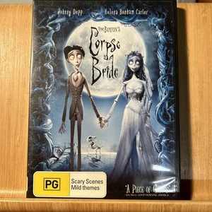 Tim Burton's Corpse Bride DVD 2005 Region 4 (S6.9) - Picture 1 of 2