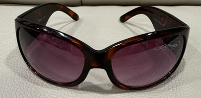 Ed Hardy Sunglasses Tortoise Shell and Koi Fish - Image 1 of 4