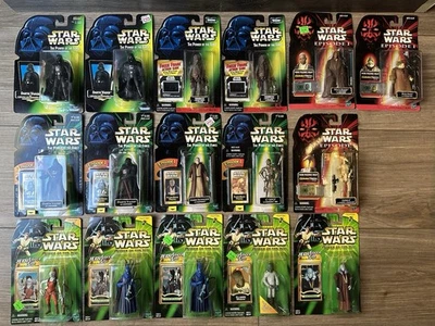 Lote Misto 16 Figuras Star Wars Power of the Force, Power of the Jedi, Episódio 1 - Imagem 1 de 4