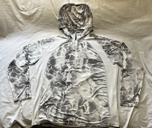 Habit Hoodie Solar Factor Herren XL Pullover Angeln UFP 40 weiß grau y2k Outdoor - Bild 1 von 6