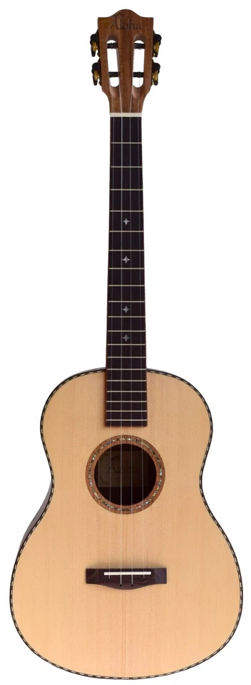 Baritone Ukulele 30'' Aloha Solid Cedar Top Koa Wood Body (Canadian Brand) - Image 1 of 2