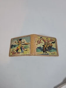 Vintage 50er 60er Fred Harman Leder Geldbörse rot Ryder kleiner Biber SEHR SELTEN - Bild 1 von 20