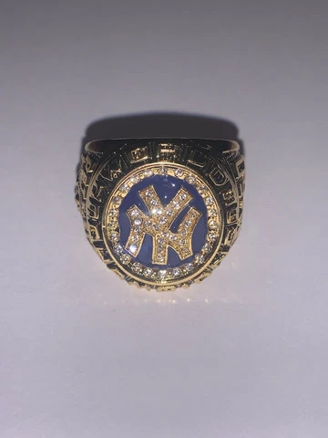 1998 New York Yankees Championship Replica World Series Player Ring Size 11 Cover
