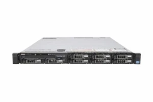 Dell PowerEdge R620 2x 6C E5-2620 2.0Ghz 32GB Ram 8x 1TB 7.2K HDD 1U Server - Picture 1 of 2