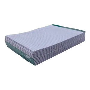 12 cuscinetti legali molla ruggente 8,5" x 11,75" rigati legali traforati 40 fogli/pad - Foto 1 di 8