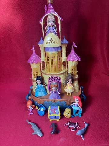 Disney Sofia the First 2-in-1 Sea Palace Castle Mermaid Playset Mattel & Figures Cover