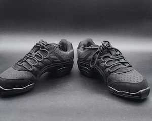 Capezio Studio Shoes Dance Black Sneaker Women's Size 7.5 - Picture 1 of 6