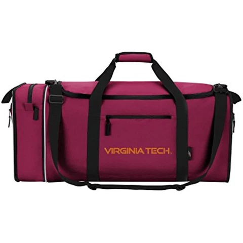 NORTHWEST NCAA Virginia Tech Hokies "Steal" Duffel Bag, 28" x 11" x 12", Steal Cover