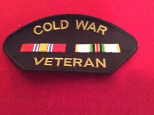 Cold War Veterans Service Victory Double Ribbon Award Patch US Army Vets Patch