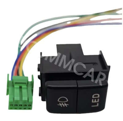 Interruptor de luz LED de 5 hilos de luz antiniebla delantera apta para Nissan Xterra 2008-2015 Foto 1 de 4