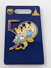 Walt Disney World 50th Anniversary Pin Complete Character Set (4 Pins Total)