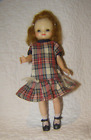 BETSY McCALL: Vintage 8 inch Doll in Plaid Dress by American Character