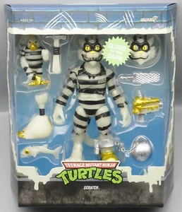 SCRATCH CAT (GLOW) Teenage Mutant Ninja Turtles ULTIMATES! Super7 2024 - Picture 1 of 24