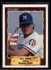 1990 Memphis Chicks ProCards #1017 Jeff Conine