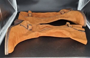 Lucky Brand, Women’s Brown Leather Knee High Boots, Size 6 M/ 36 - Picture 1 of 6